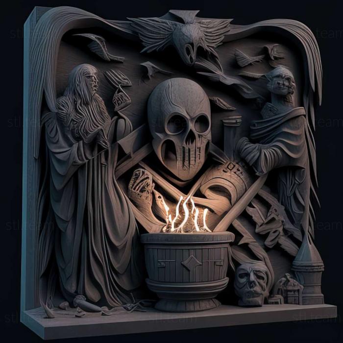3D модель Игра Гарри Поттер и кубок огня (STL)